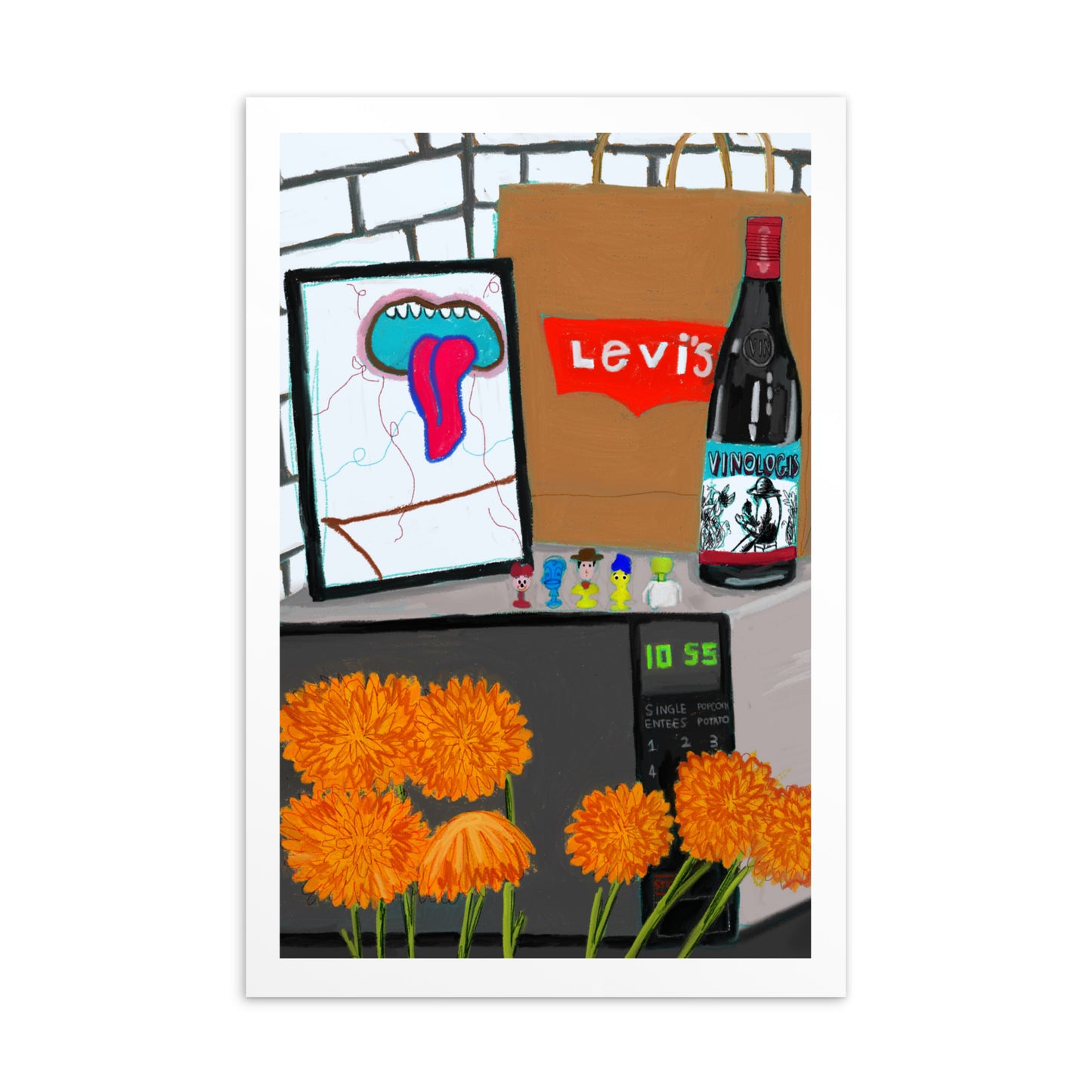 Bedroom Still Life - Postcard